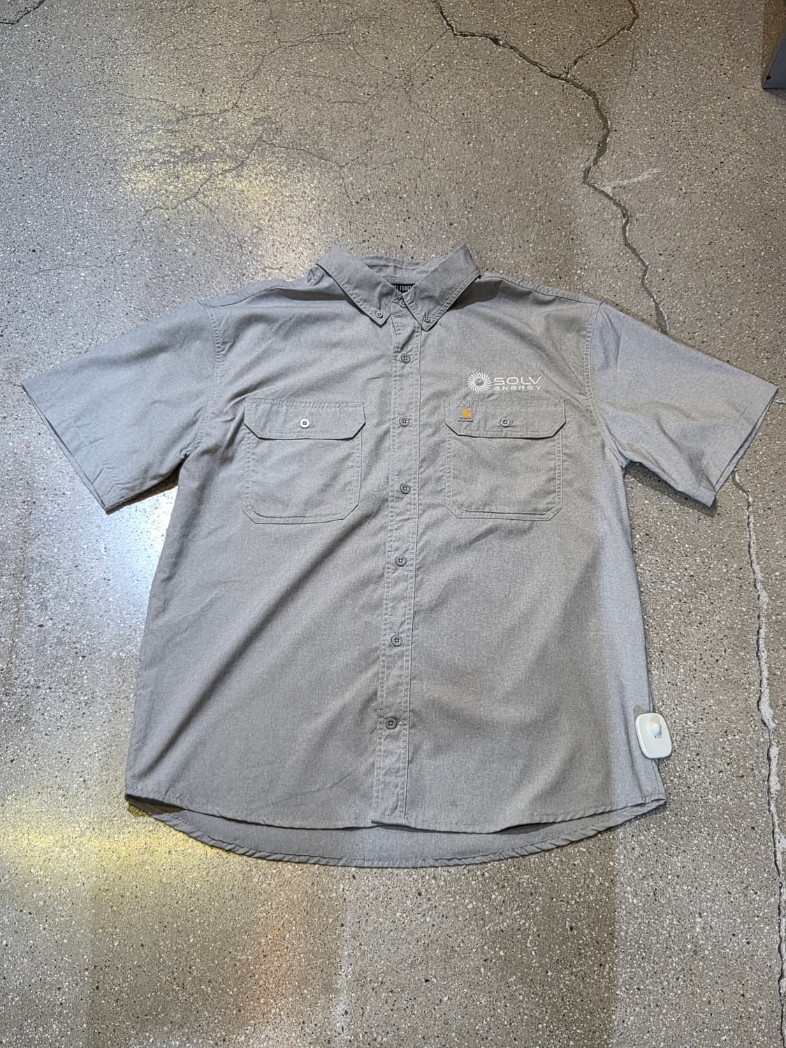 칼하트 그레이 반팔셔츠 상품이미지4