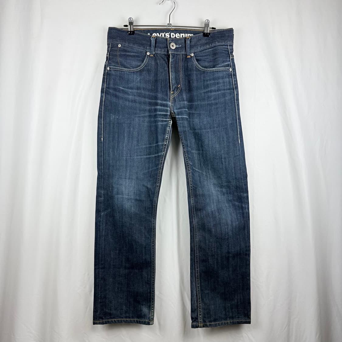 (32/33) 리바이스 523 스트레이트 핏 진청 데님 팬츠 상품이미지2