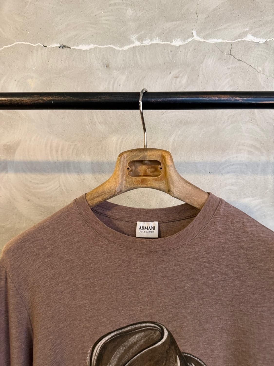 아르마니 꼴레지오니 그래픽 롱슬리브 티셔츠 100 상품이미지3