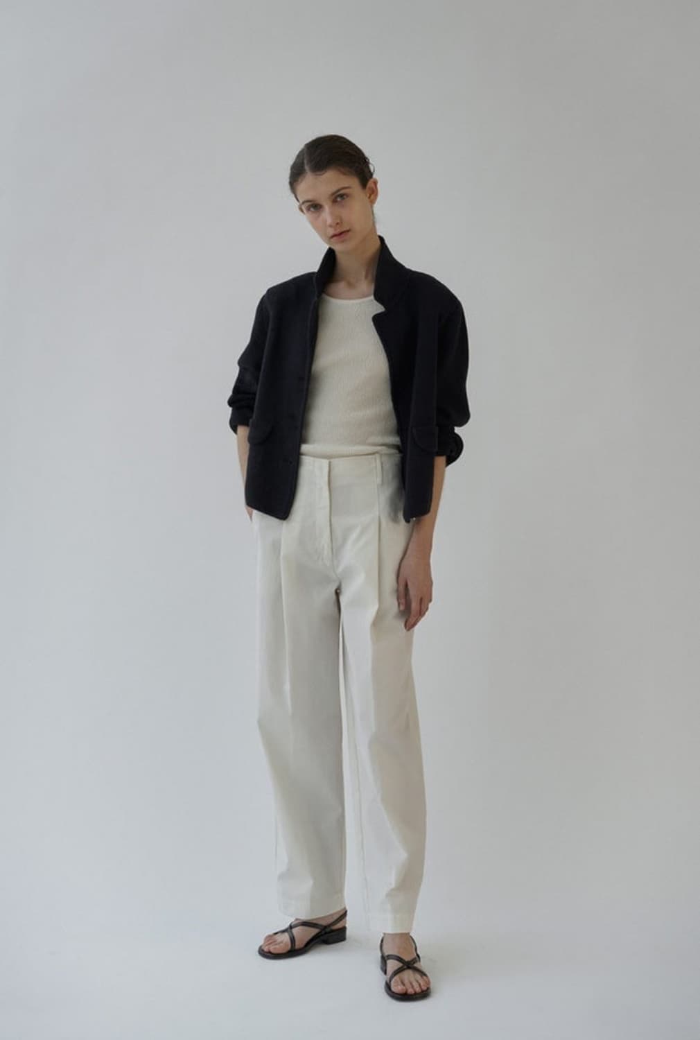 낫띵리튼 클래식 니트 자켓 상품이미지1