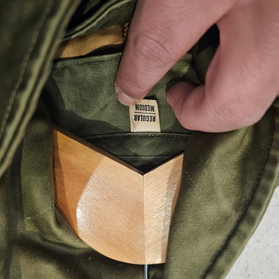 M/r 50s us army 코트 og107 외피 내피 상품이미지5