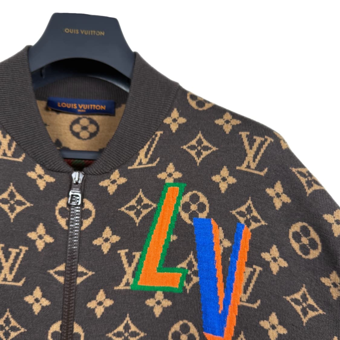 루이비통 x NBA 그래픽 블루종 자켓 (XXL) 상품이미지3