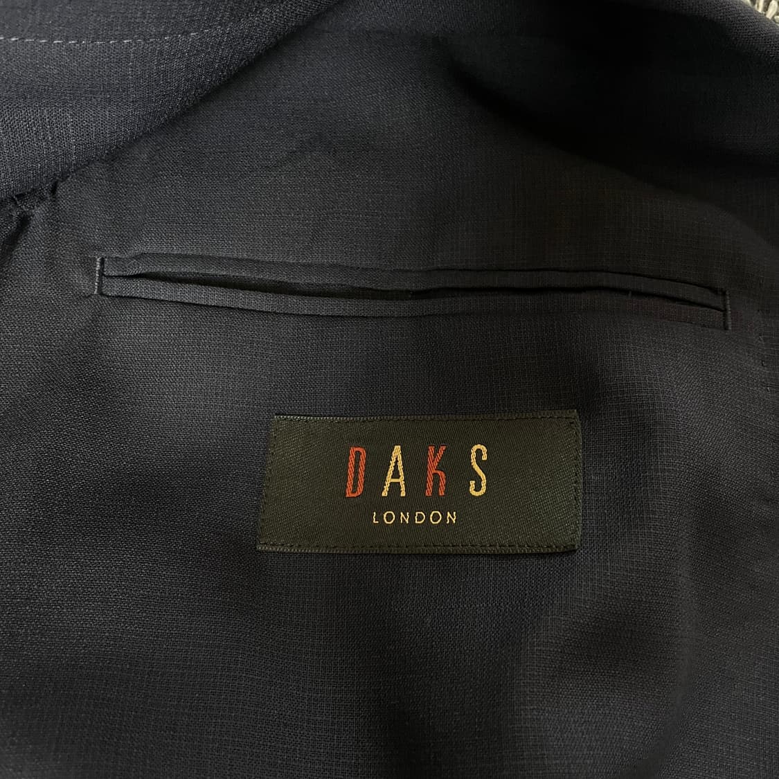 닥스 네이비 폴리 싱글 자켓 상품이미지5