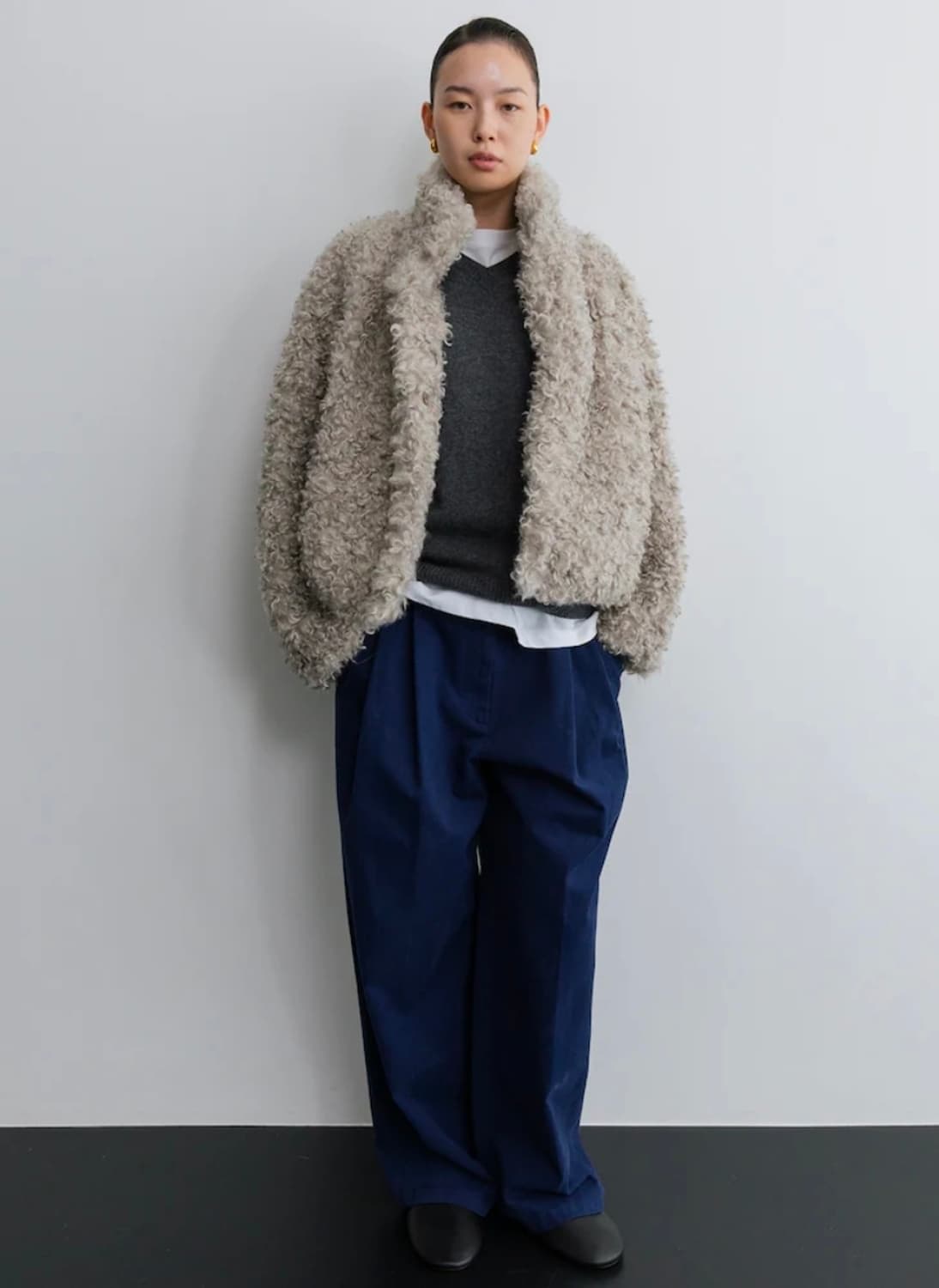 디애퍼처 퍼자켓 (ash) 상품이미지2