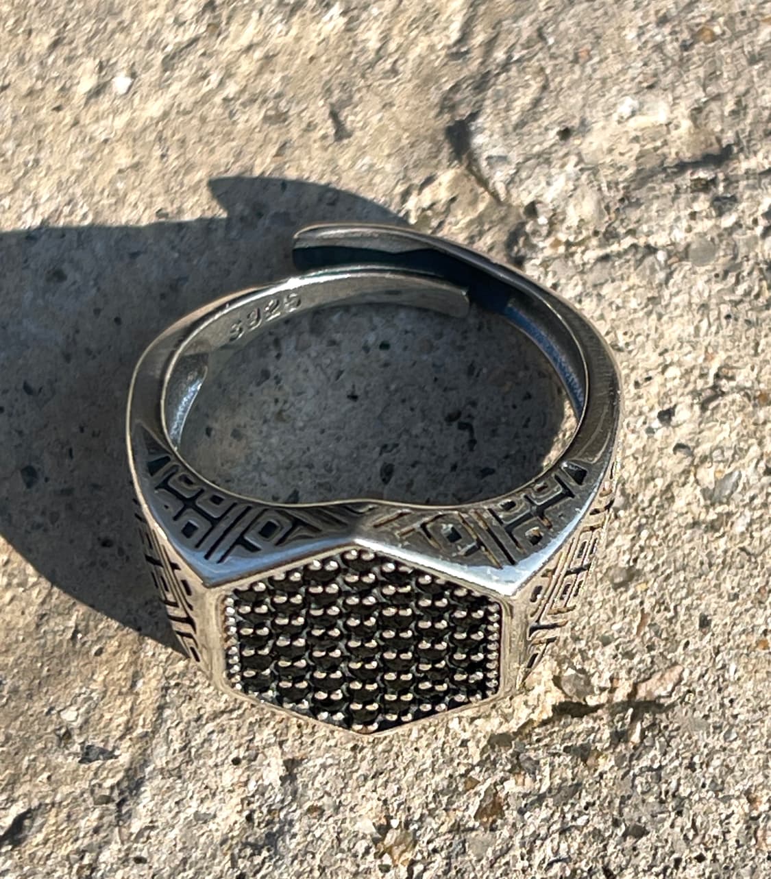 오닉스 실버 시그넷 링 (Sterling Silver 925) 상품이미지7