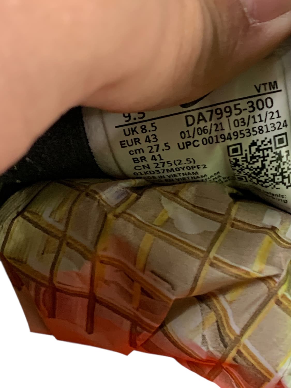 나이키 와플 원 일렉트릭 그린 275 상품이미지9