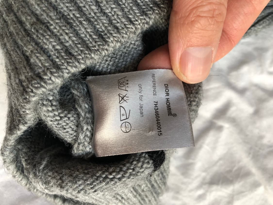 M) 디올옴므 니트 집업 상품이미지4