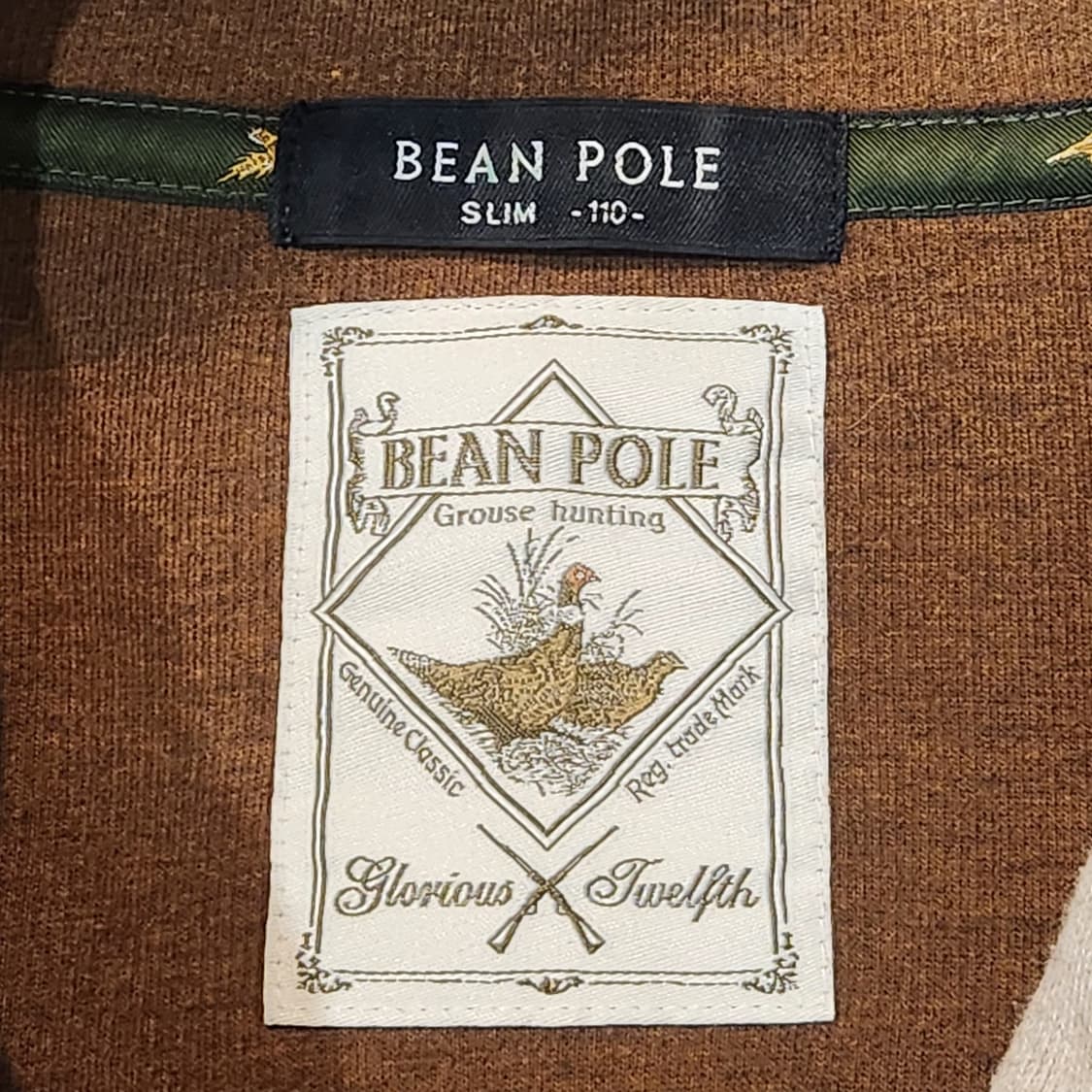 Bean Pole 올드 헌팅 하프집업 (110) 상품이미지2