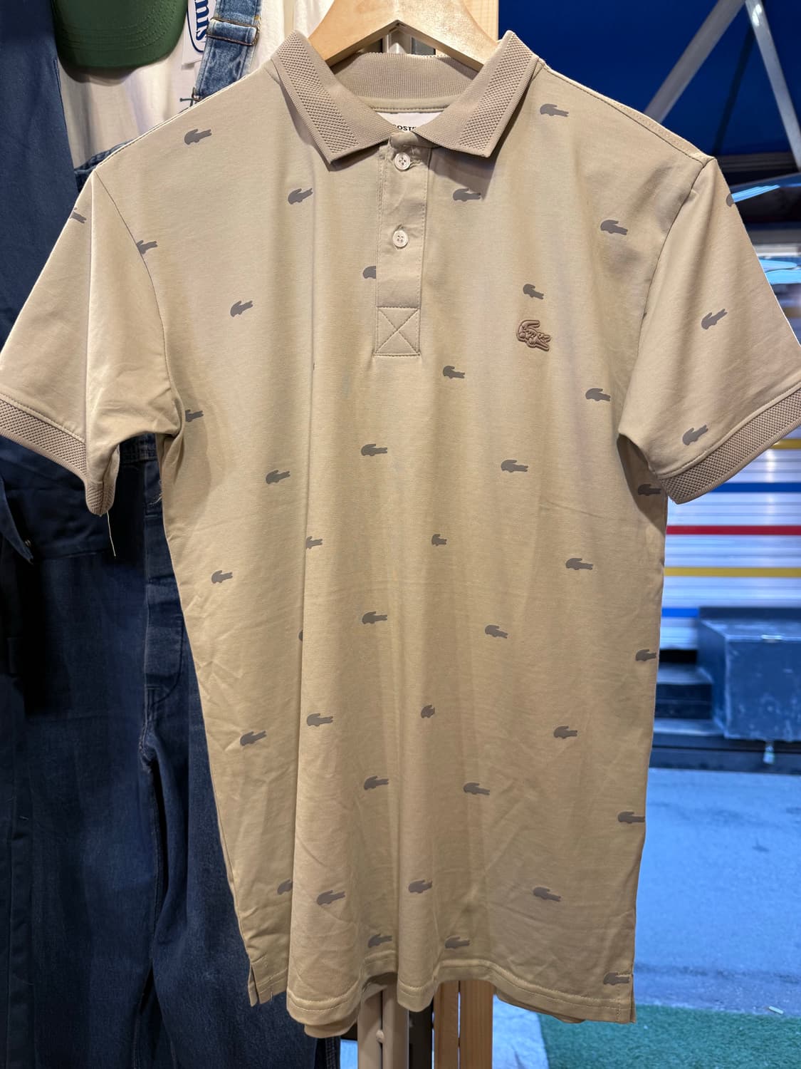 라코스테 버건디 pk 티셔츠 상품이미지1