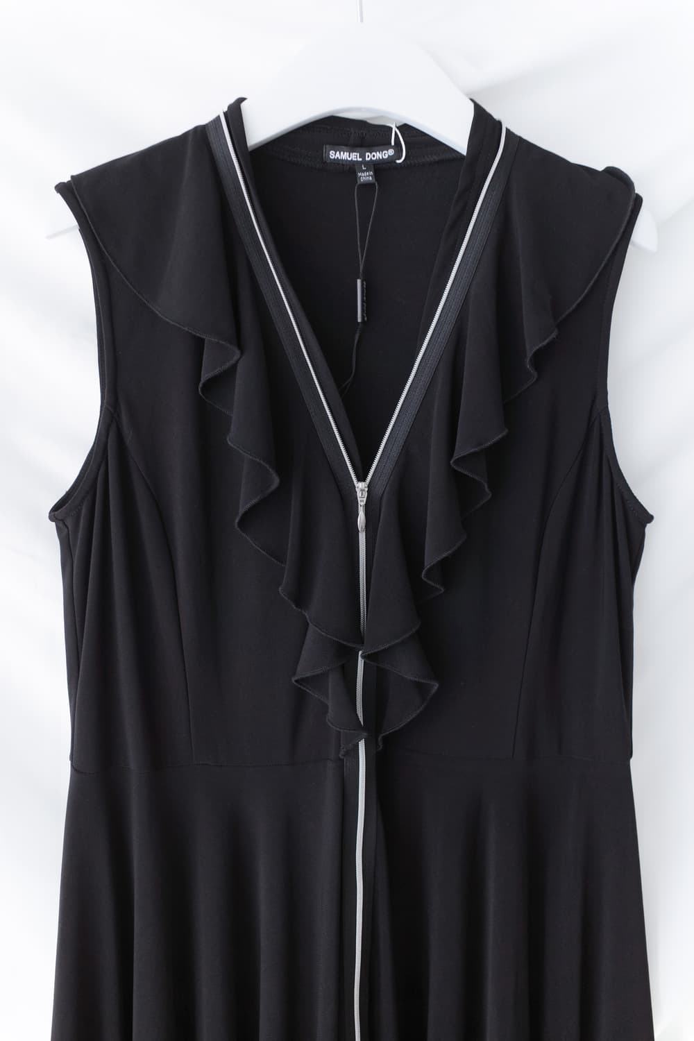 zip frill dress 상품이미지3