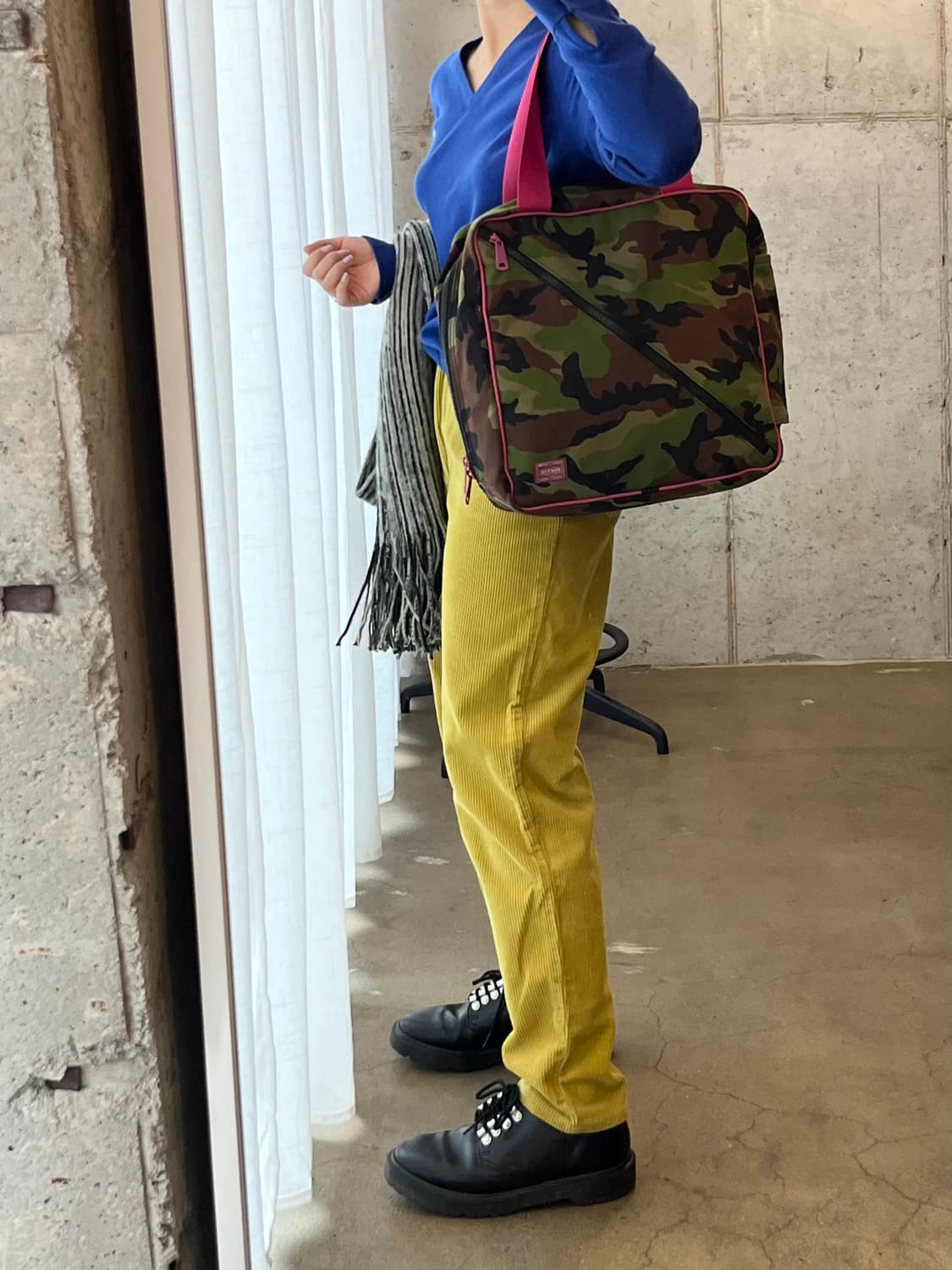 PORTER 포터 카모플라쥬 백 핑크 상품이미지5