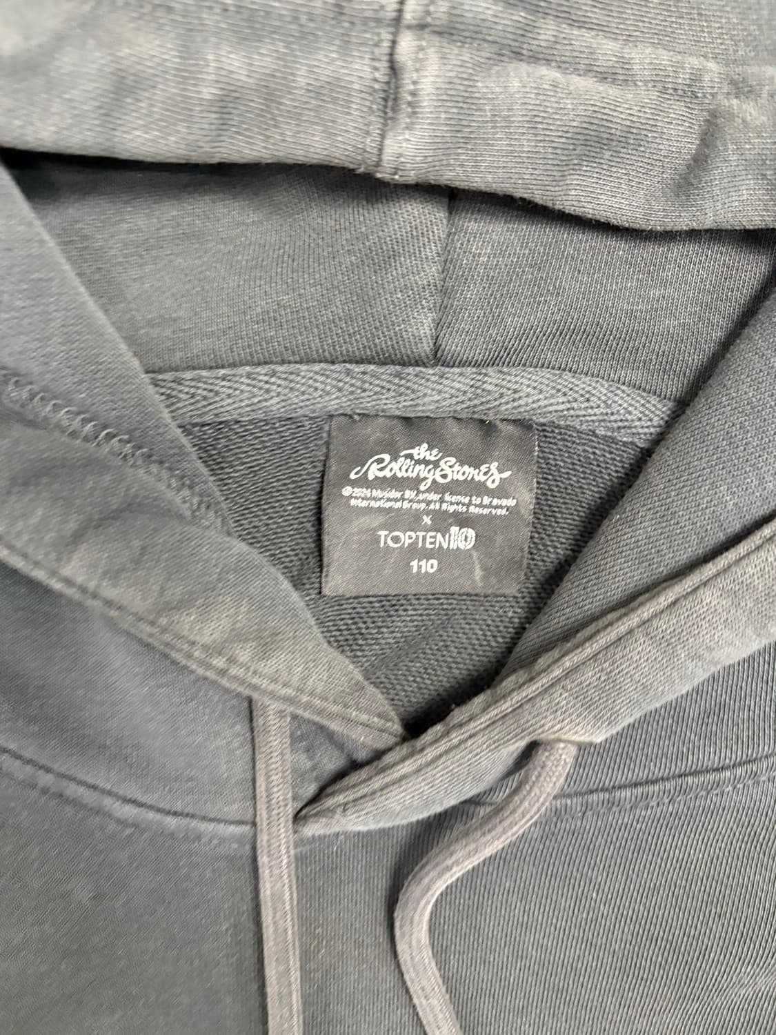 롤링스톤즈 후드티 그레이 상품이미지8