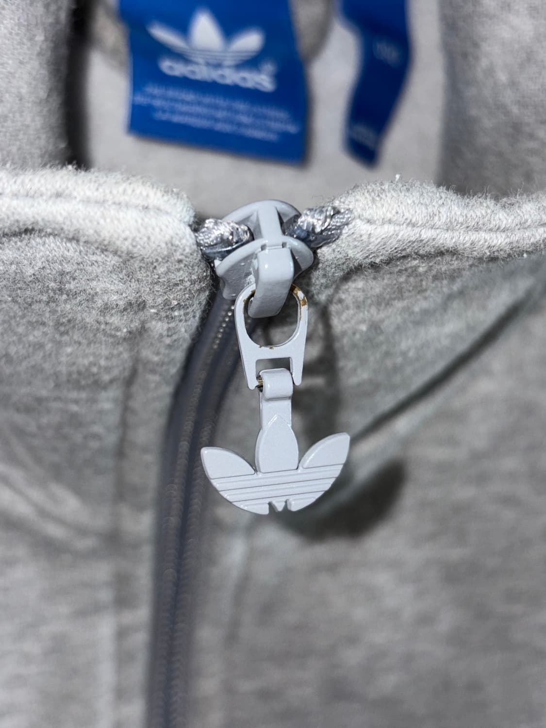 adidas 아디다스 파이어버드 빅로고 스웻 집업 져지 상품이미지4