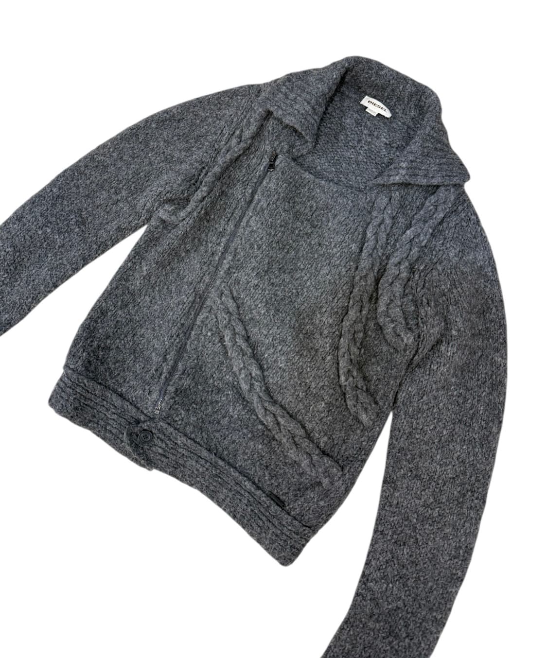 디젤 니트 집업 자켓 상품이미지3