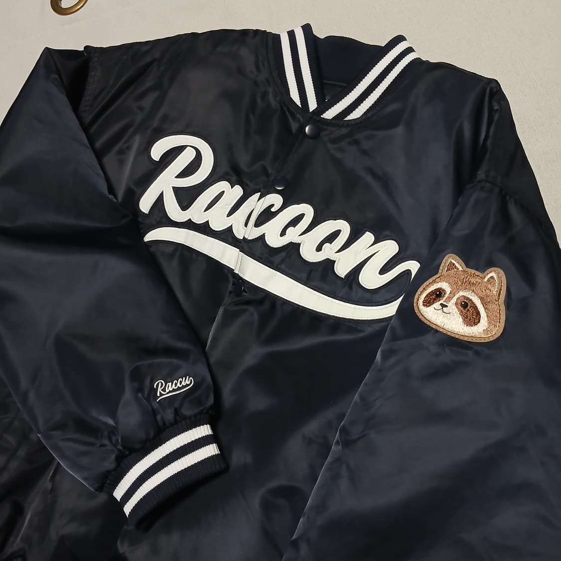 테이크이지 라쿠 바시티 점퍼 패딩 야구 베이스볼 자켓 상품이미지1