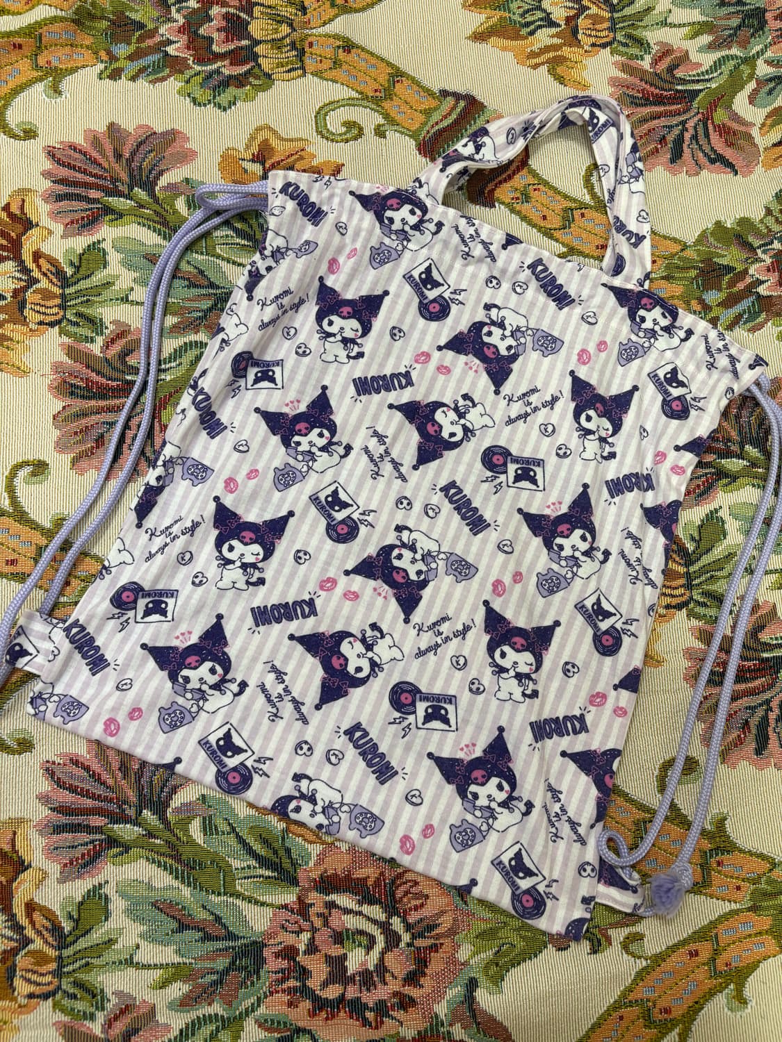 쿠로미 패턴 백팩 상품이미지3