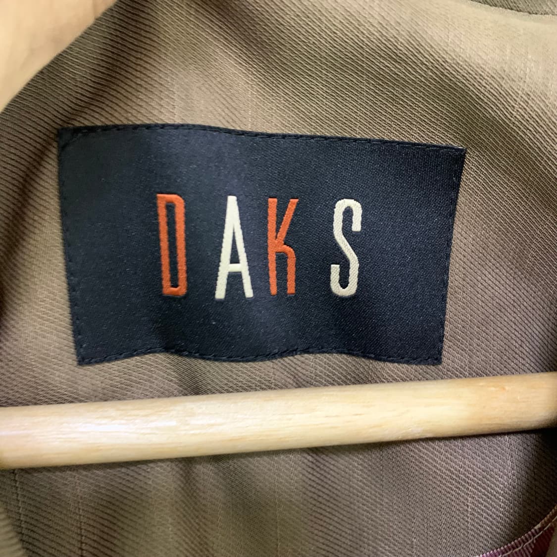 닥스 빈티지 체크 안감 하프 린넨 코트 7부 여름 여성 자켓 상품이미지3