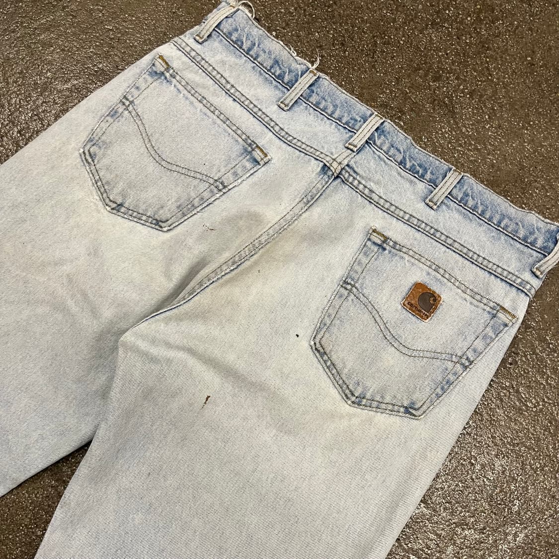 00s 칼하트 데미지 데님 팬츠 (37“) 상품이미지5