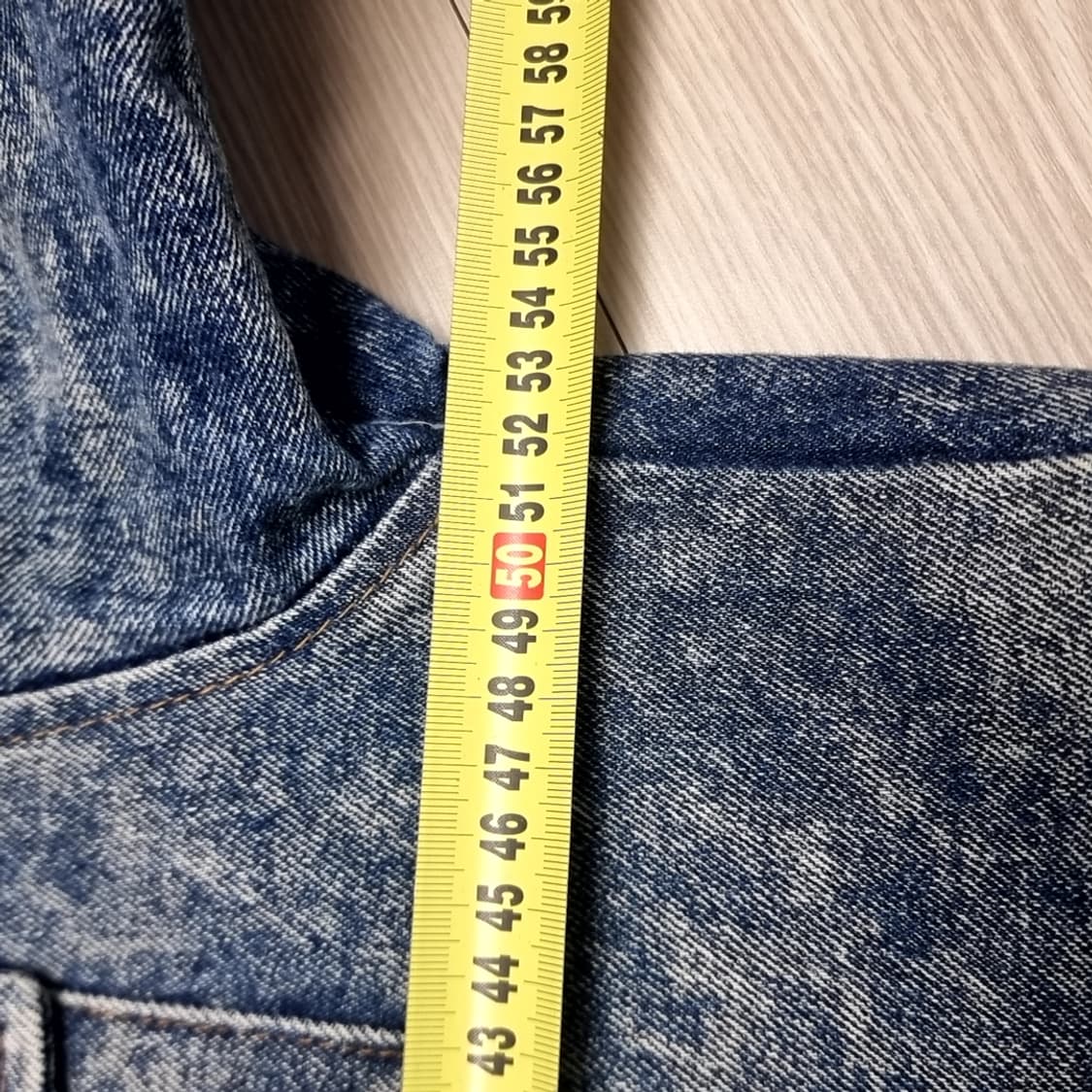 빈티지Athletic's 데님 자켓 표범 안감(100-105) 상품이미지8