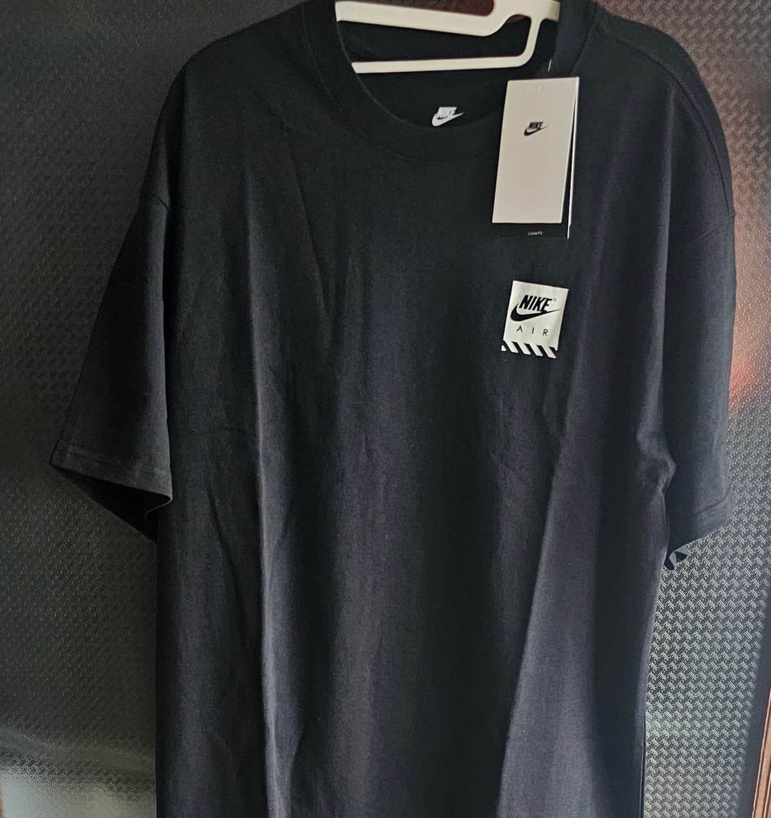 정품)나이키에어블랙 반팔티셔츠 L사이즈새상품미사용 상품이미지2