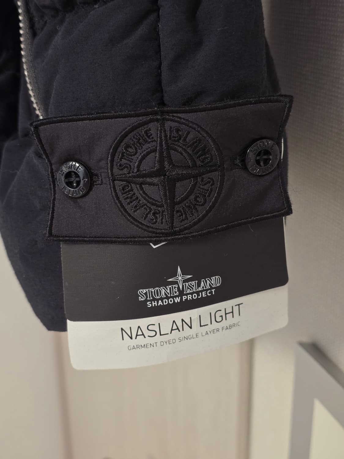 스톤아일랜드 쉐도우 18fw 나슬란 패딩 베스트 블랙 L 상품이미지5