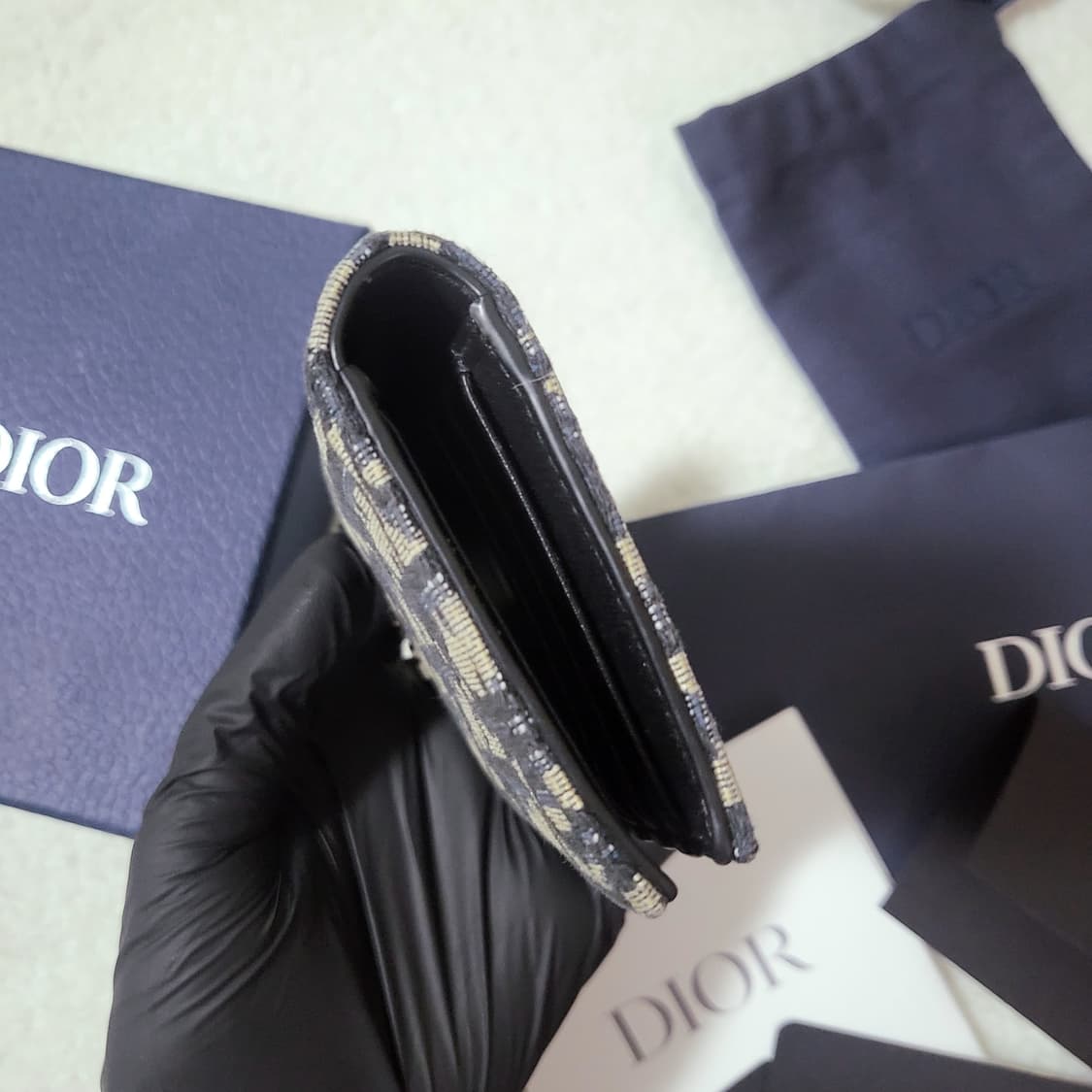 [25년구매/풀구성] 디올 오블리크 오거나이저 카드지갑  상품이미지5