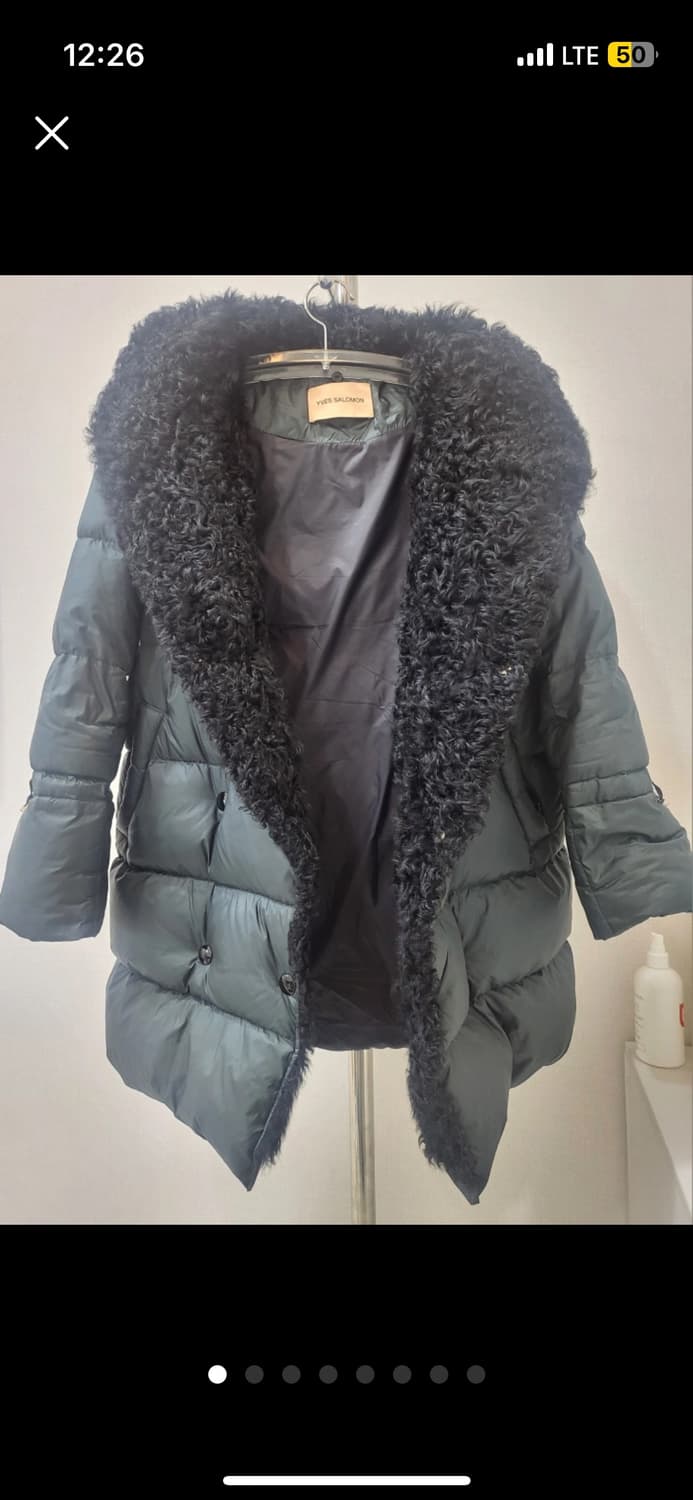 이브살로몬 퍼 트리밍 패딩 상품이미지1