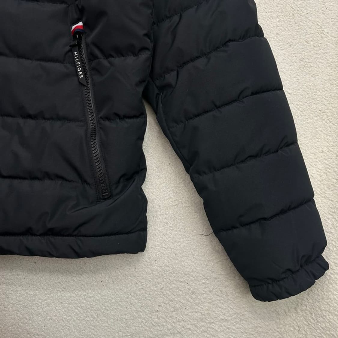 타미힐피거 셰르파 안감 후드 퀄팅 푸퍼 재킷 S 상품이미지3
