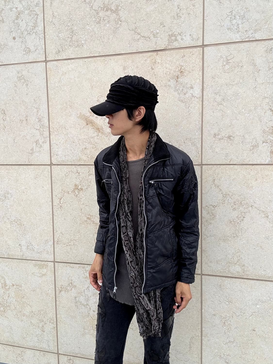 “Vintage” Chic Mood Black Zipper detail  상품이미지7