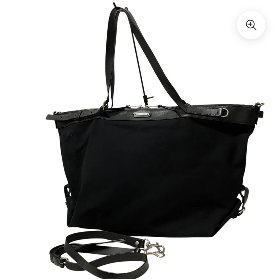생로랑 파리 ID convertable bag canvas black 상품이미지1