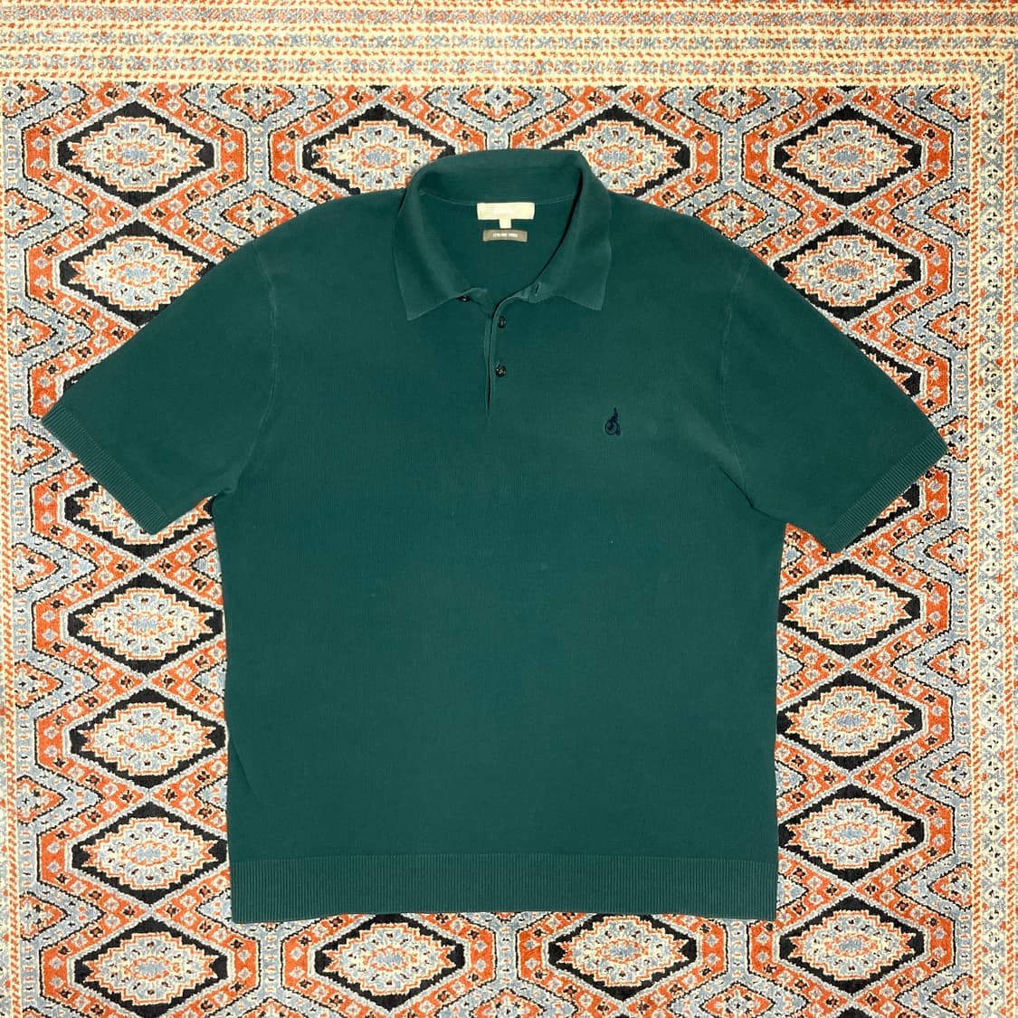 빈폴 이탈리안 딥그린 면 카라티셔츠 남성L 상품이미지1