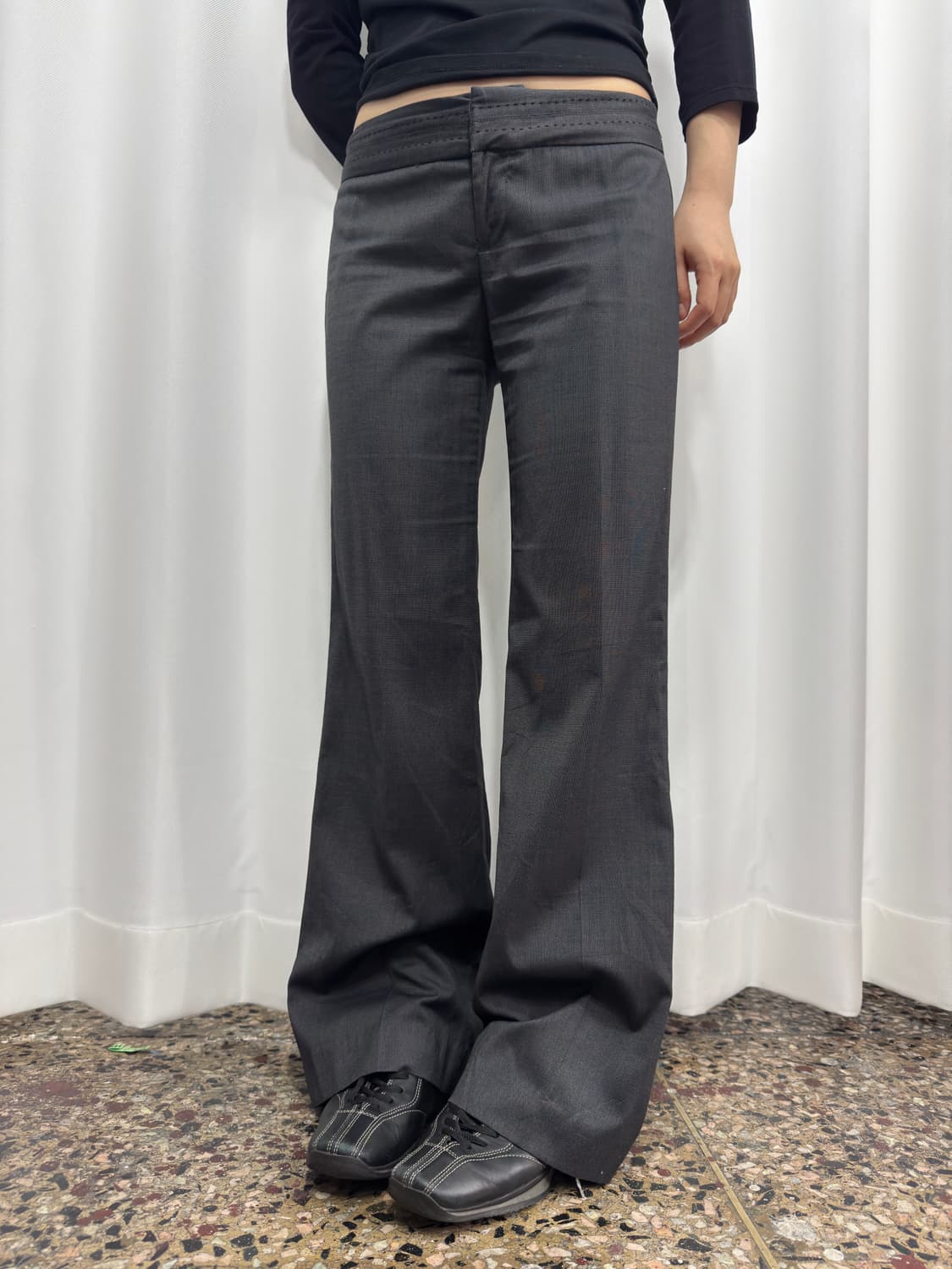 banana republic low-waist gray slacks 상품이미지2