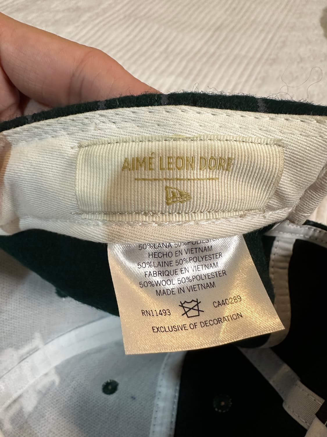 aime leon dore ny green cap 상품이미지6