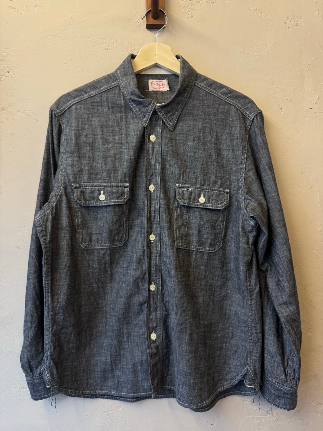 트로피클로딩 샴브레이셔츠 16 L 상품이미지1