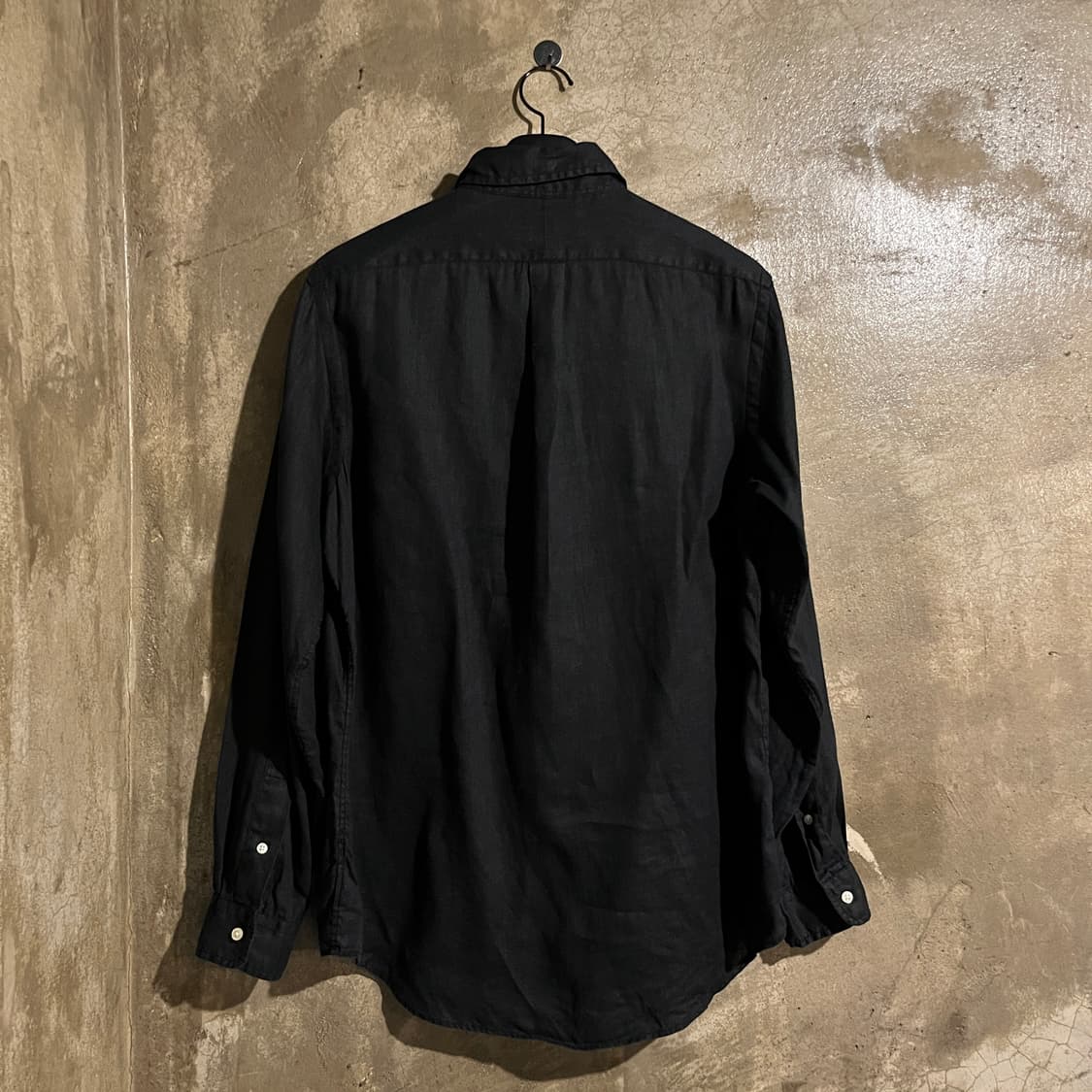 폴로랄프로렌 린넨 셔츠 블랙 상품이미지4