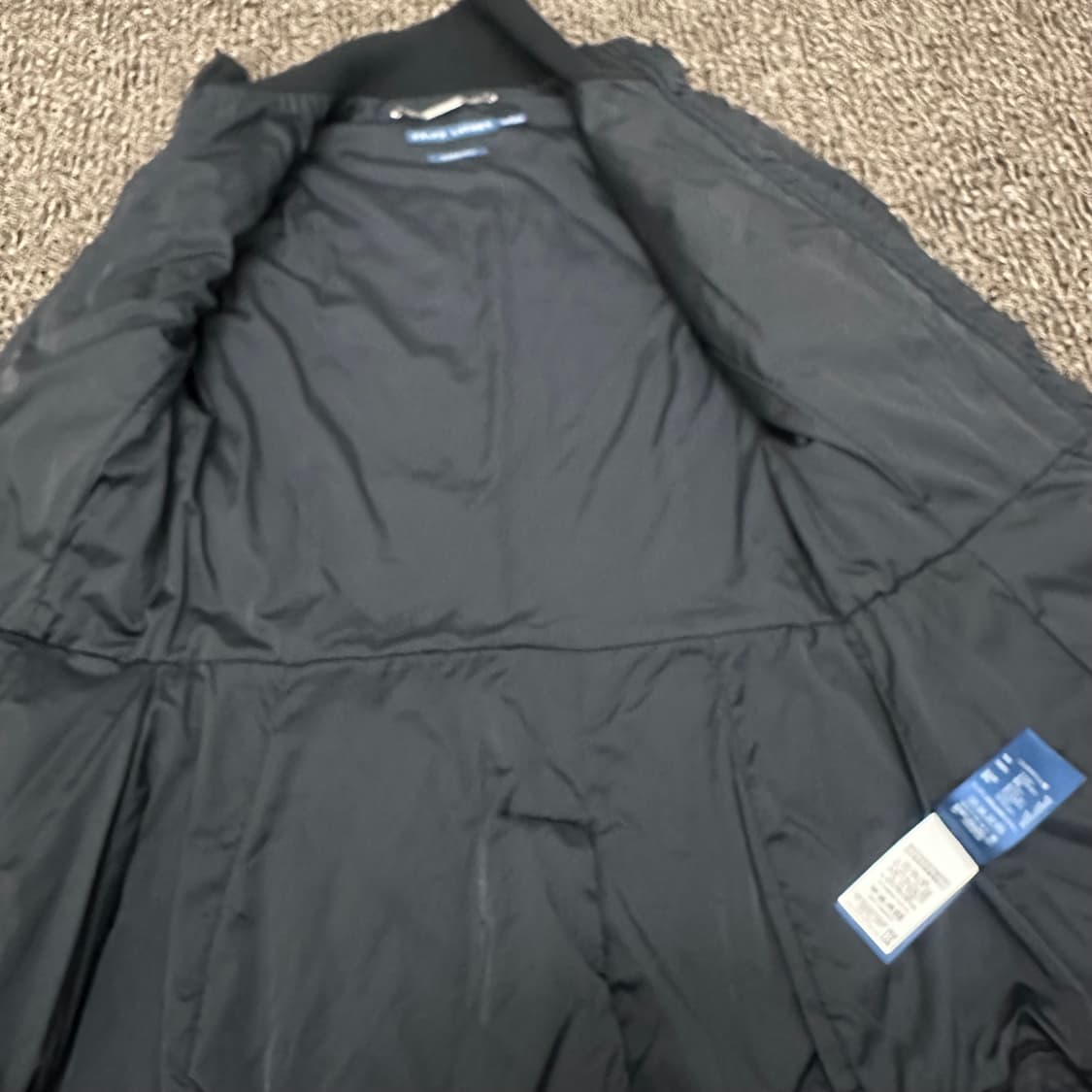 POLO 폴로 랄프로렌 여성 퀄팅 점퍼 자켓 블랙 사이즈 2 상품이미지7