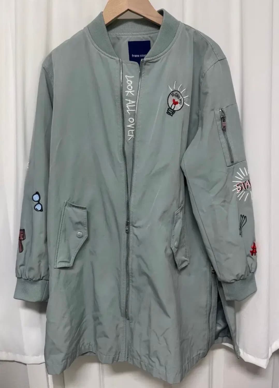 FRANK STONE 프랭크스톤 민트 집업 상품이미지1