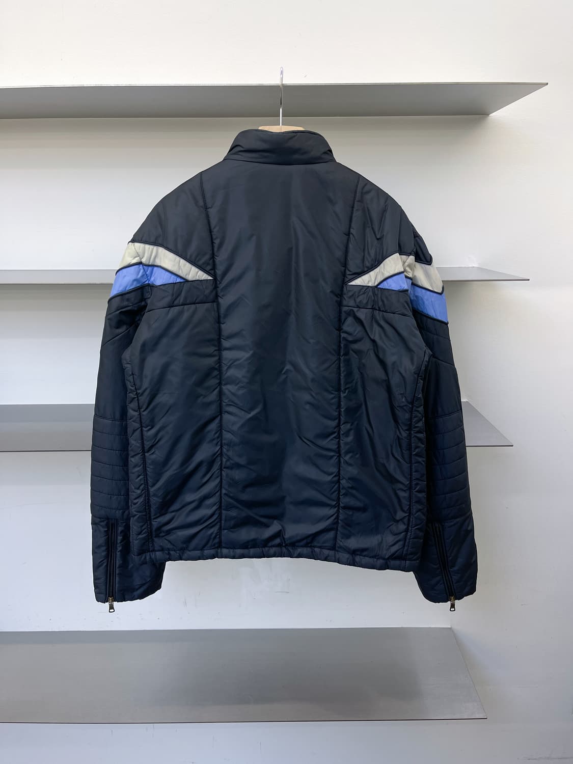 아르마니 익스체인지 투웨이 나일론 패드 바이커 자켓 상품이미지4