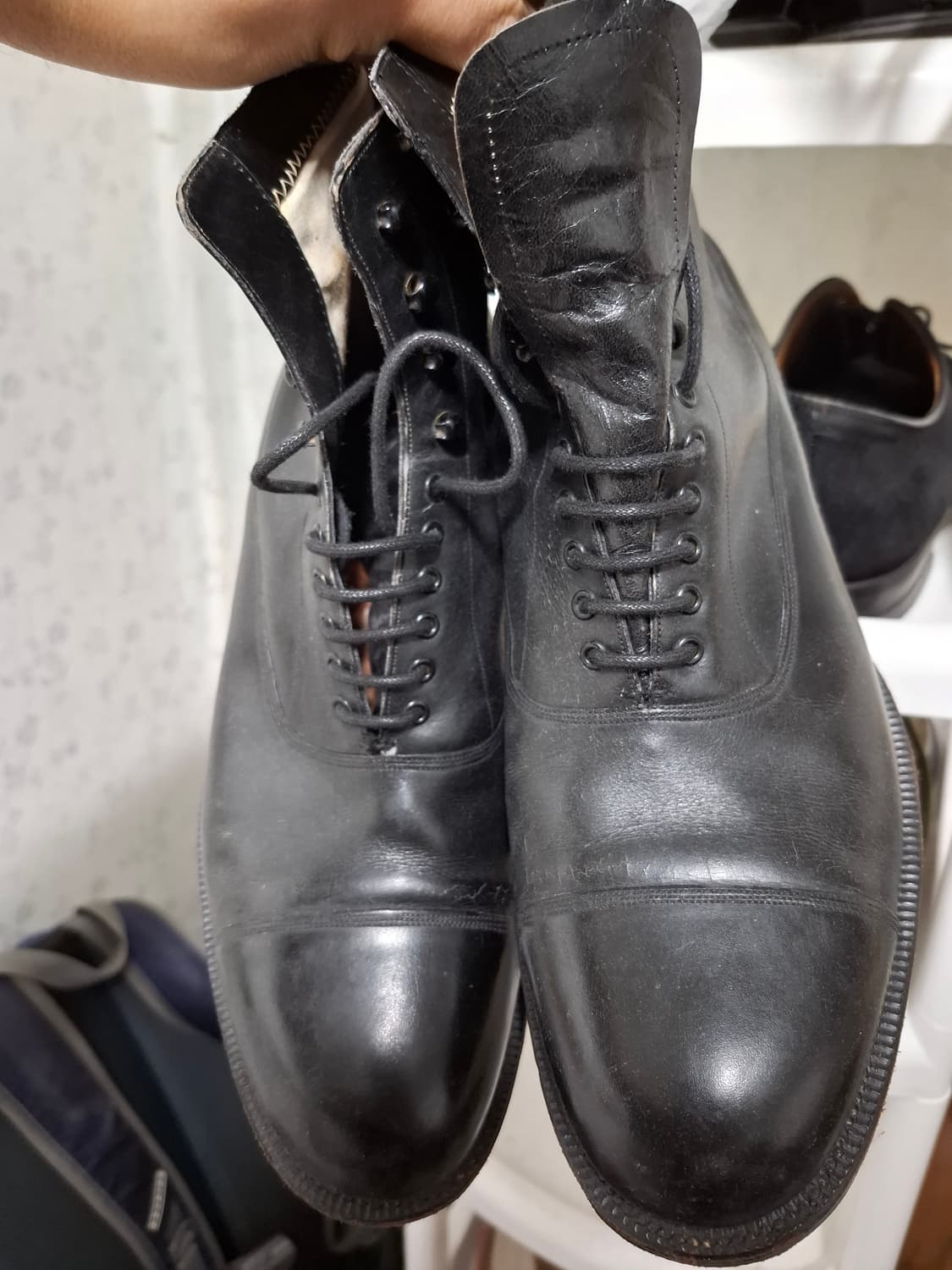 프랑스군 서비스 슈즈(260~5, 1910~20s) 상품이미지6