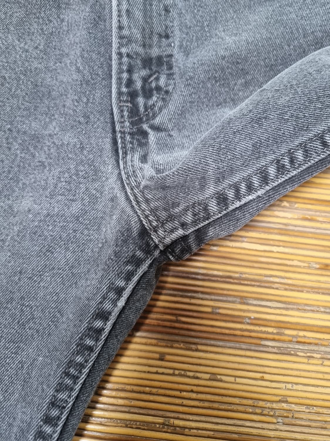 90s USA 517 34x30 리바이스 블랙 오렌지탭 상품이미지4