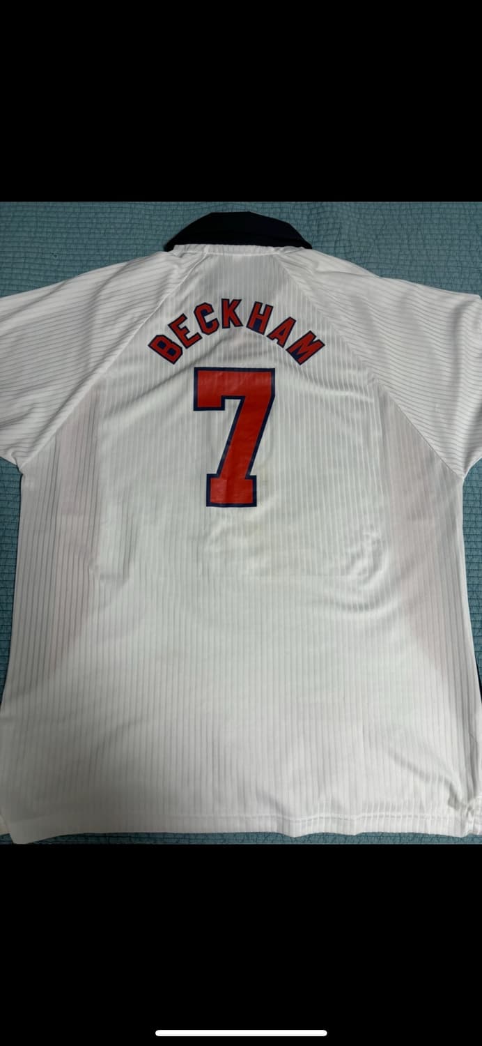 97-99 잉글랜드 국대 베컴 복각유니폼 상품이미지2