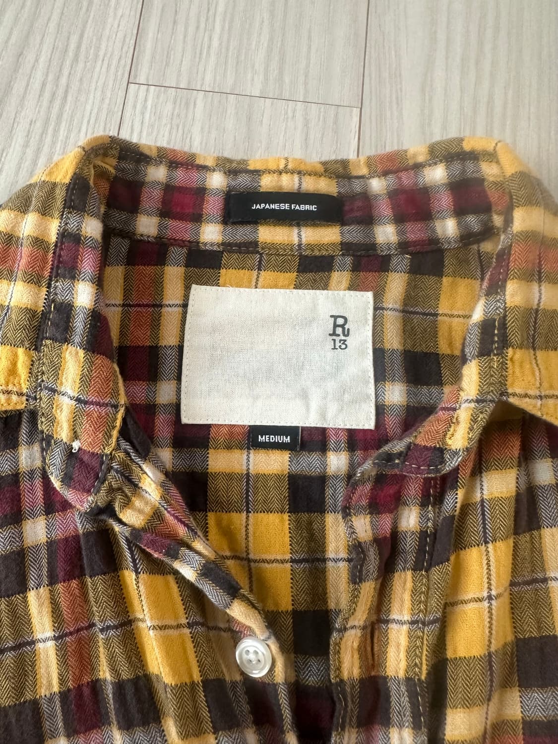 R13체크셔츠 상품이미지3