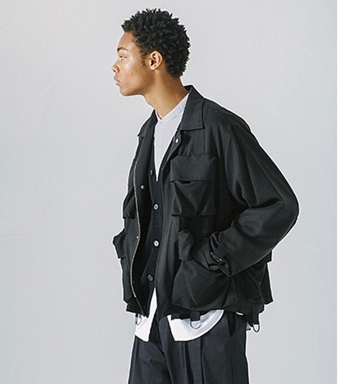 유스 텐셀 M70 자켓 블랙 M사이즈 상품이미지1