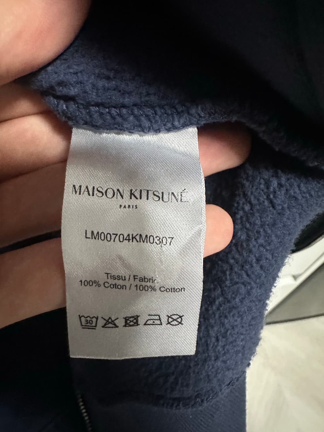 메종키츠네 후드집업 XXL 새상품 상품이미지6