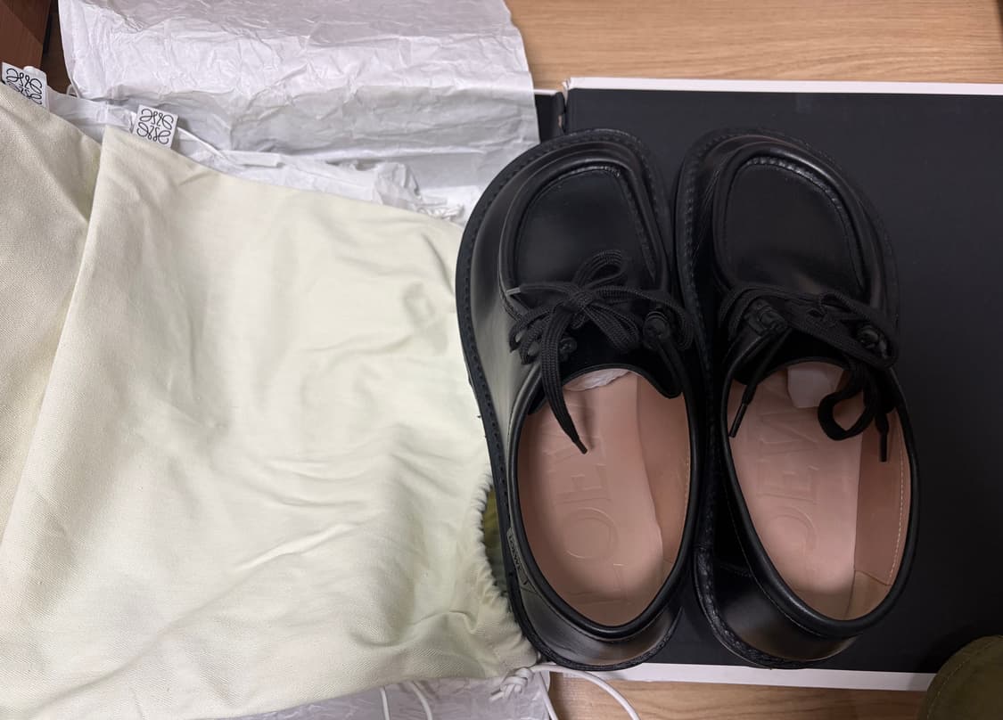 [41] Loewe 로에베 파로 더비 슈즈 상품이미지1