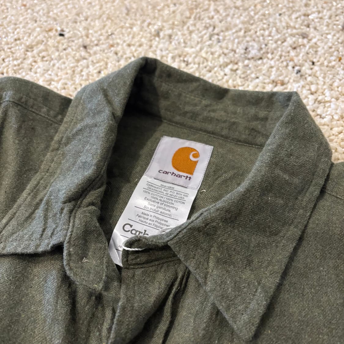 칼하트 울 긴팔 셔츠⭐️548 상품이미지3