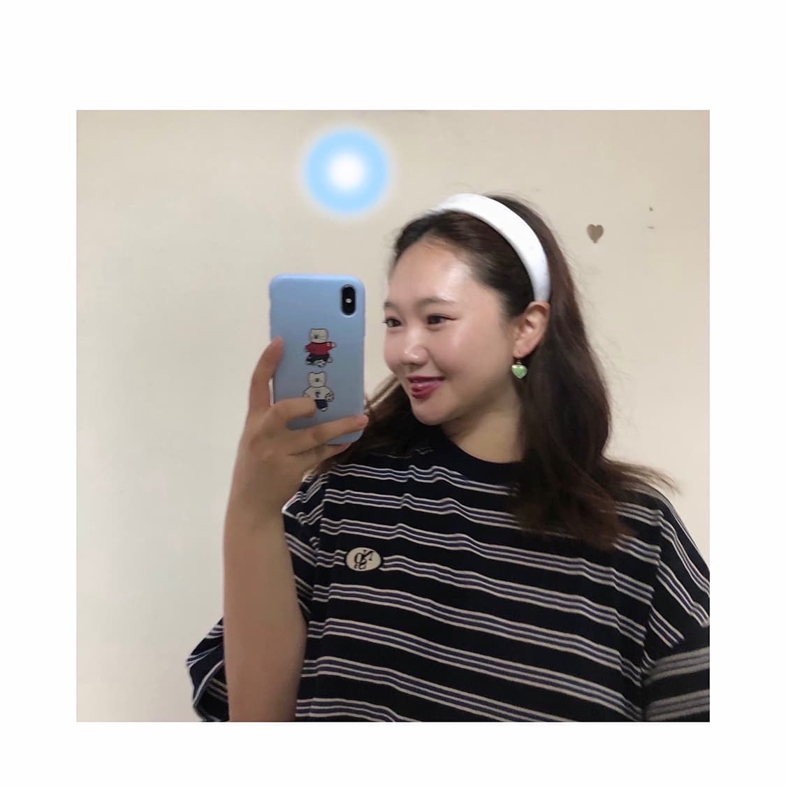 물 위를 머리띠 🦜  상품이미지7