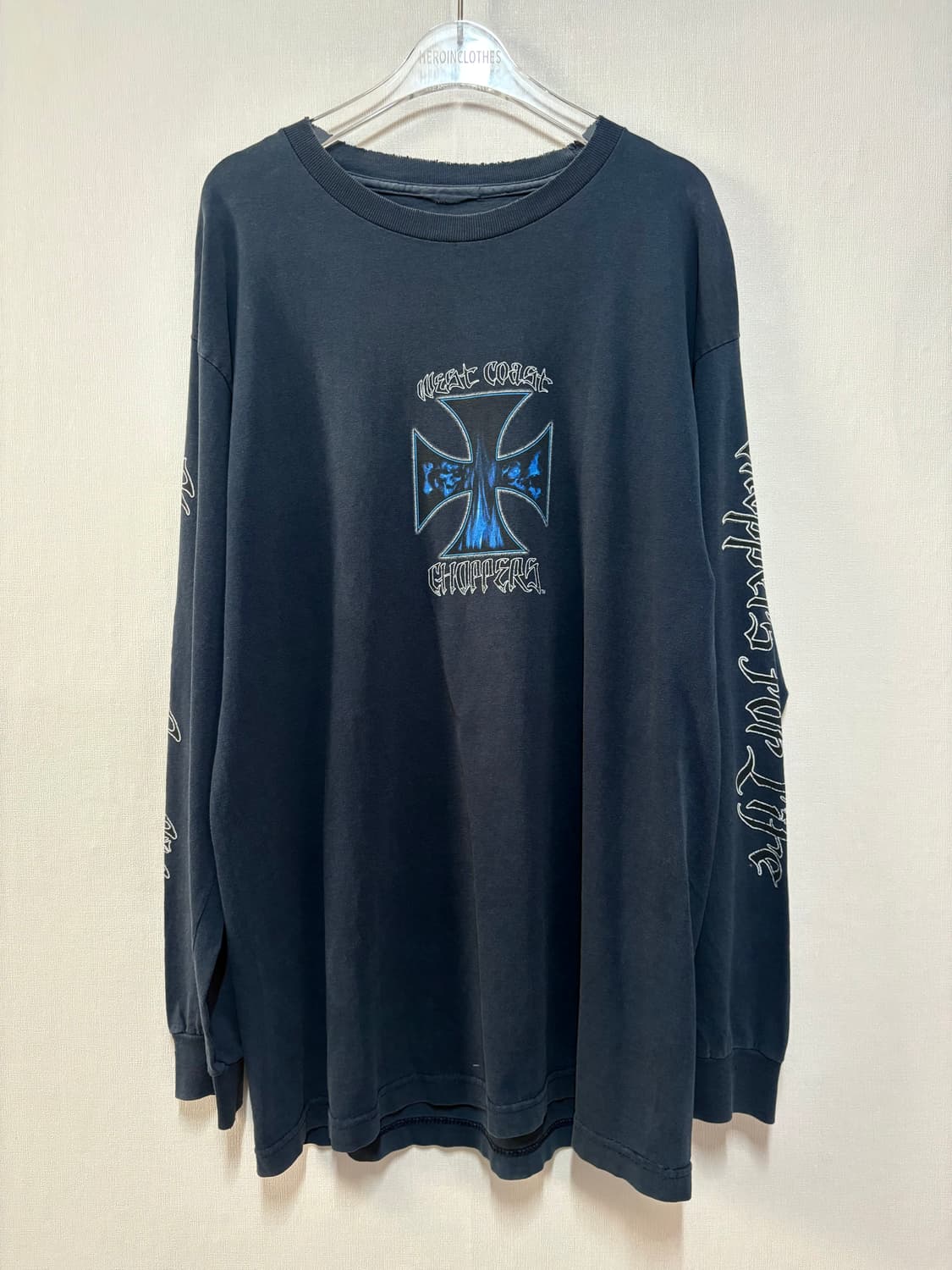 [L] West Coast Choppers 롱슬이브 네이비 상품이미지1