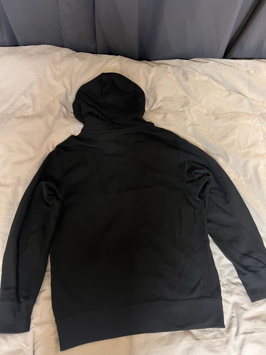 유니클로 집업 후드티 블랙 L 새제품 상품이미지2