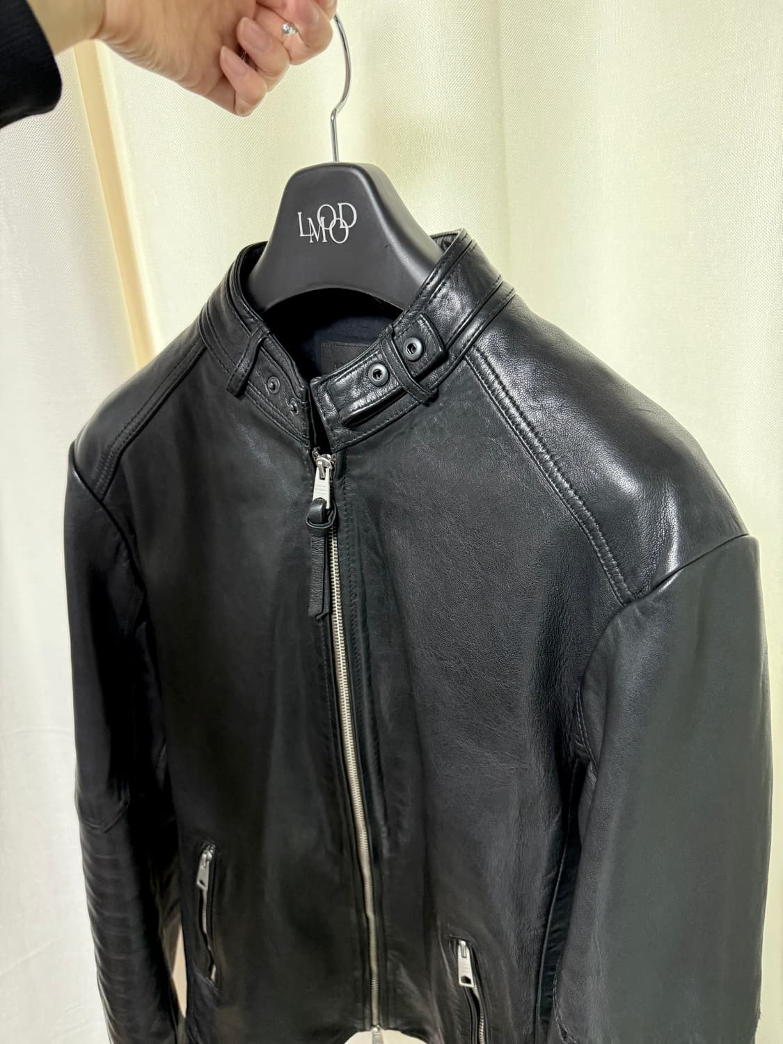 올세인츠 코라 레더자켓 L 상품이미지2